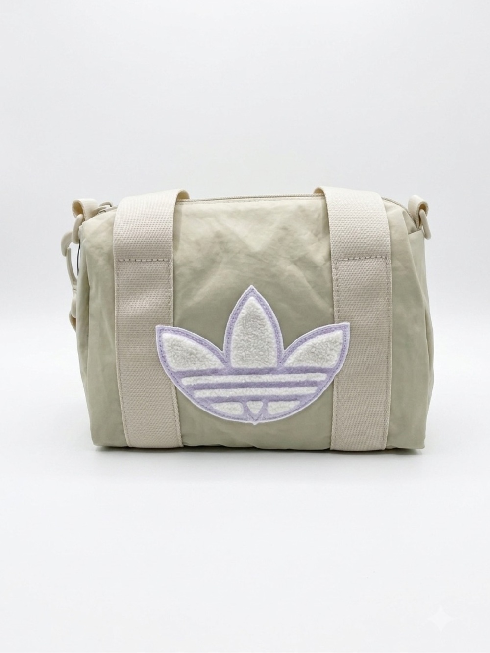 New with Tags Adidas Trefoil Crossbody Bag - Beige & Lilac